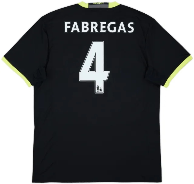 2016-17 Chelsea Away Shirt Fabregas #4 (L)