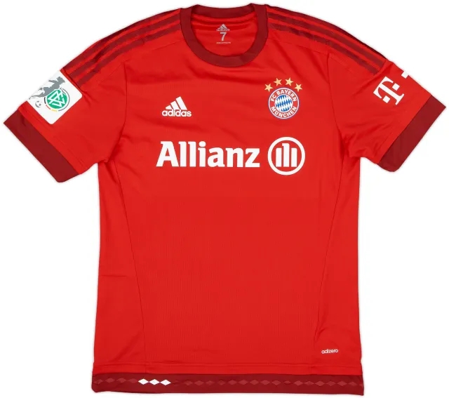 2015-16 Bayern Munich Women's Player Issue Home Shirt - 10/10 - (Men's M/L)