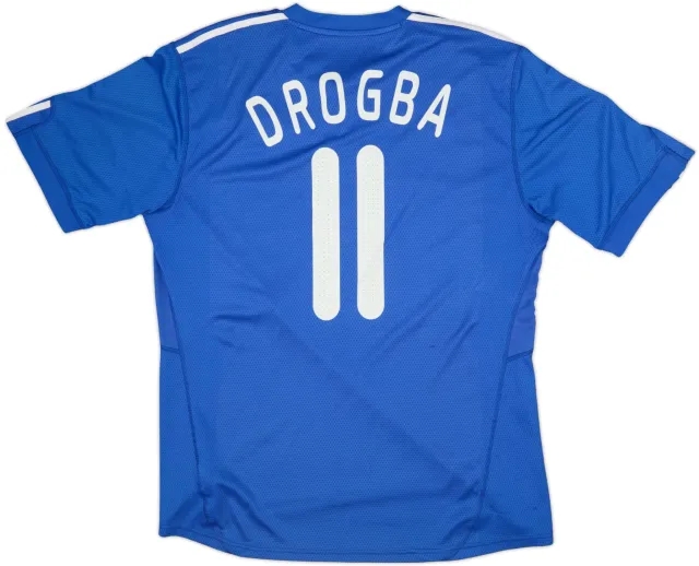 2009-10 Chelsea Home Shirt Drogba #11 - 8/10 - (XL)