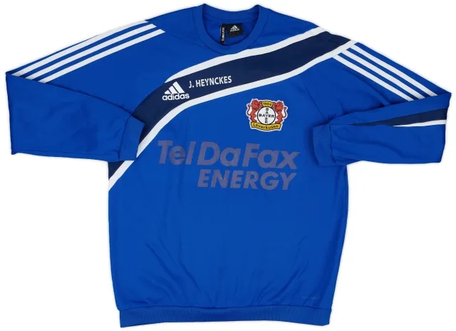 2010-11 Bayer Leverkusen Staff Issue adidas Sweat Top (J. Heynckes)