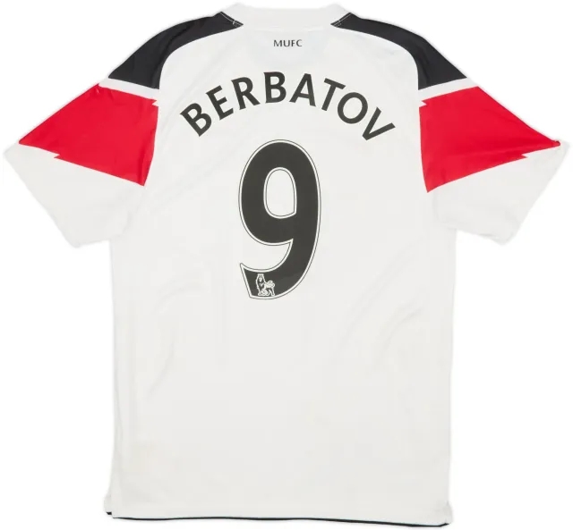 2010-12 Manchester United Away Shirt Berbatov #9 - 5/10 - (S)