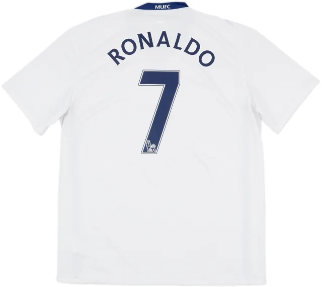 2008-10 Manchester United Away Shirt Ronaldo #7 - 7/10 - (L)
