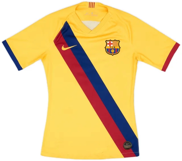 2019-20 Barcelona Match Issue Away Shirt #8