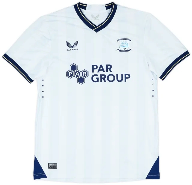 2023-24 Preston North End Match Issue Home Shirt #38