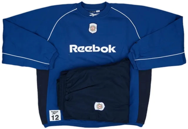 2000-01 Crewe Alexandra Player Issue Reebok Tracksuit #12 (Sodje)