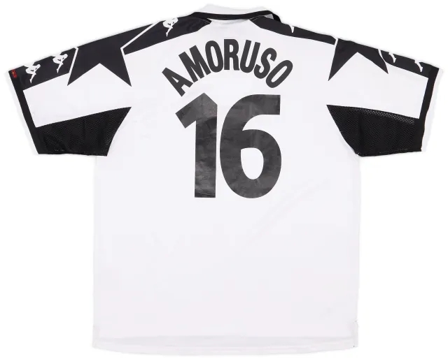 1999-00 Juventus Away Shirt Amoruso #16 - 5/10 - (XL)