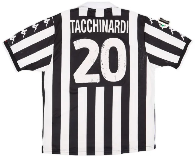 1999-00 Juventus Home Shirt Tacchinardi #20 - 4/10 - (XL)