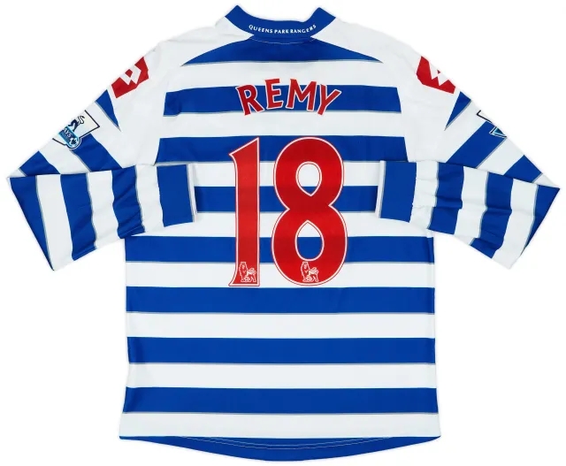 2012-13 QPR Home L/S Shirt Remy #18 - 8/10 - (L)