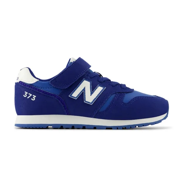 New Balance Kids' 373 Hook and Loop in Blue Synthetic