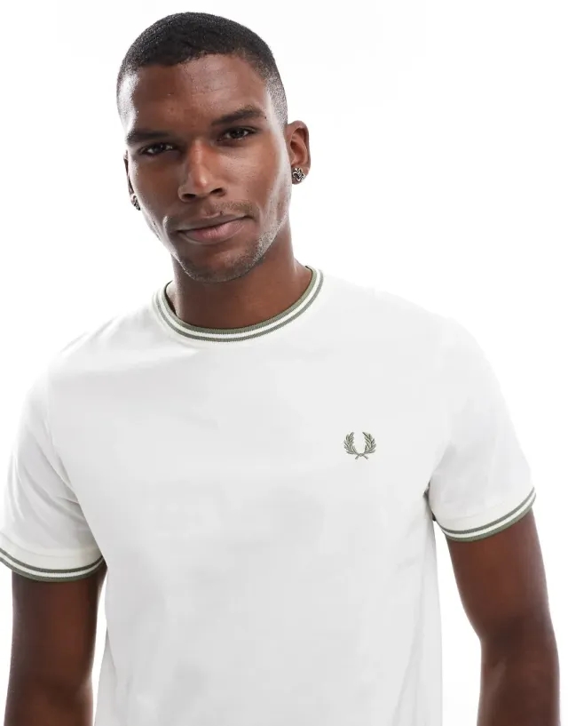 Twin Tipped T-Shirt - Light Ecru