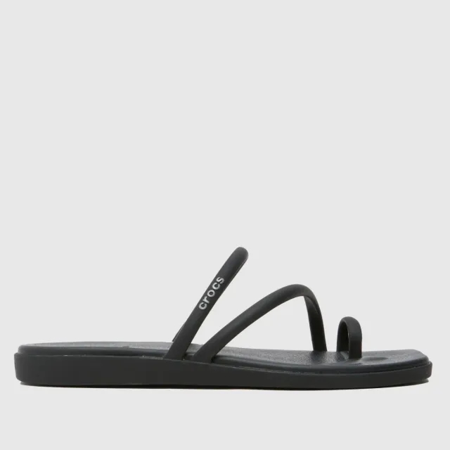 Crocs | Women | Miami Toe Loop | Sandals | Black | 3