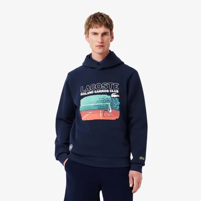 Lacoste Roland-Garros Edition Hoodie - Midnight Blue