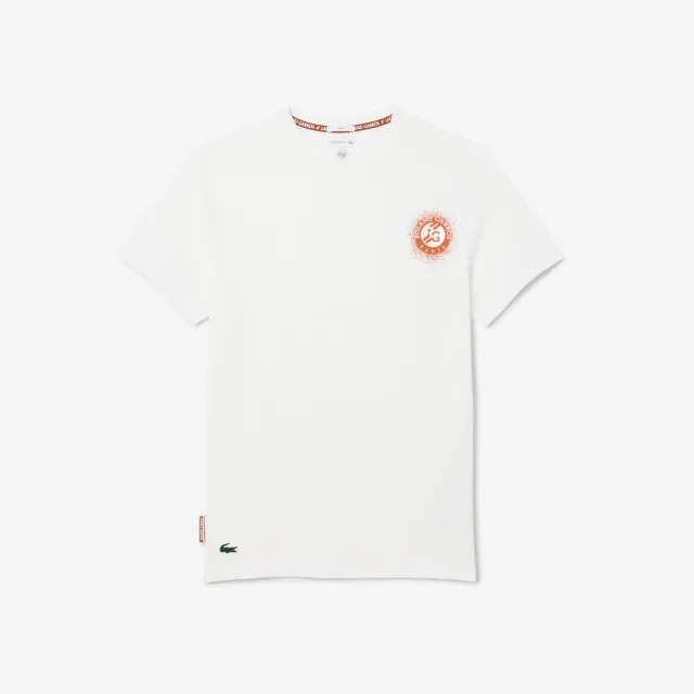 Lacoste Roland-Garros Edition Sport T-shirt - White