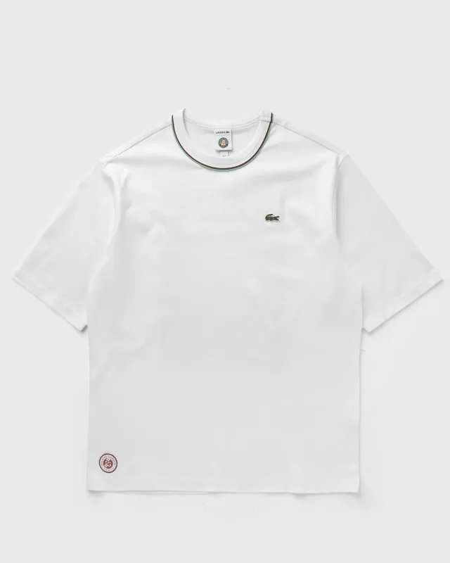 Lacoste Roland-Garros Edition Jersey T-Shirt - White