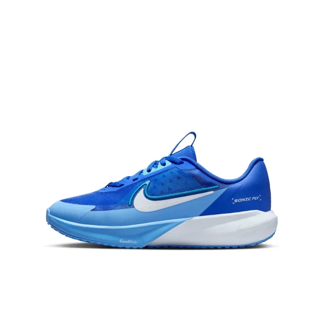 Nike Sonic Fly Older Kids' Running Shoes - Blue - Recycled Content Minimum