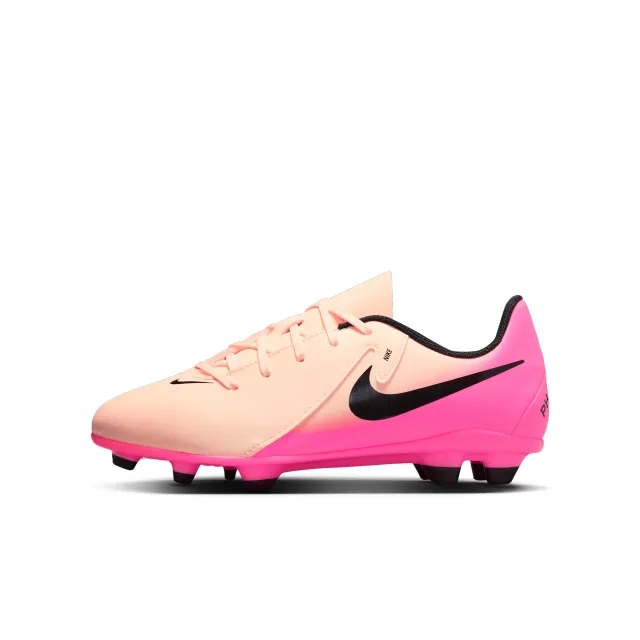 Nike Jr. Phantom GX 2 Club Younger/Older Kids' MG Low-Top Football Boot - Orange - Recycled Content Minimum