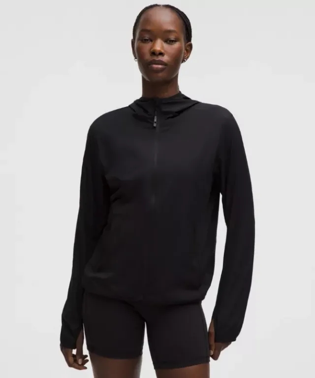 lululemon – Women's Breathable Lightweight Training Jacket – Color Black – Size L