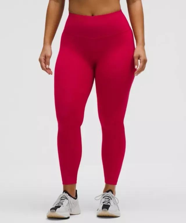 lululemon – Women's Wunder Train Contour Fit High-Rise Tight Leggings – 25" – Color Pink – Size 0