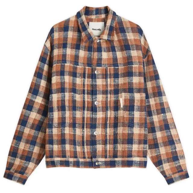 Story mfg. Women's Sundae Jacket Barn Check