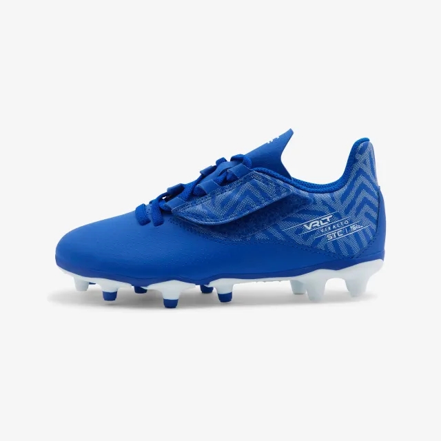 Kids' Rip-Tab Football Boots Viralto I Easy Fg - Blue/White