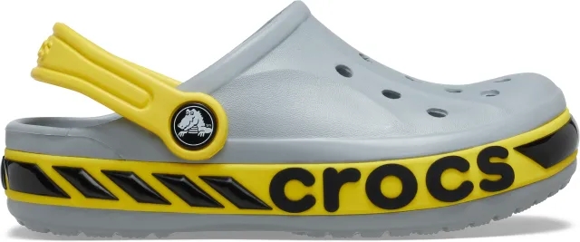 Crocs | Kids | Toddler Bayaband Racer Band | Clogs | Light Grey | C4
