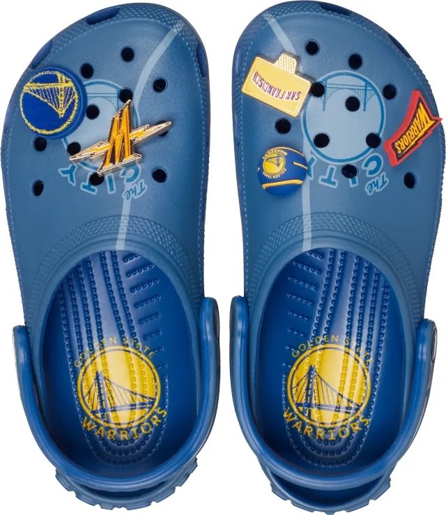 Crocs | Unisex | NBA Warriors Elevated Classic | Clogs | Multi | W6/M5