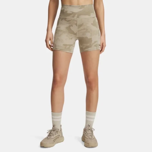 Project Rock Middy Women's Shorts City Khaki / Black L