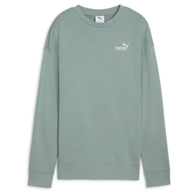 Ess Small No. 1 Logo Relaxed Crew Tr Green Moon - ['Green']