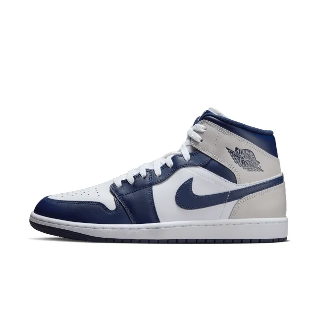 Nike Air Jordan 1 Mid Men's Shoes - White