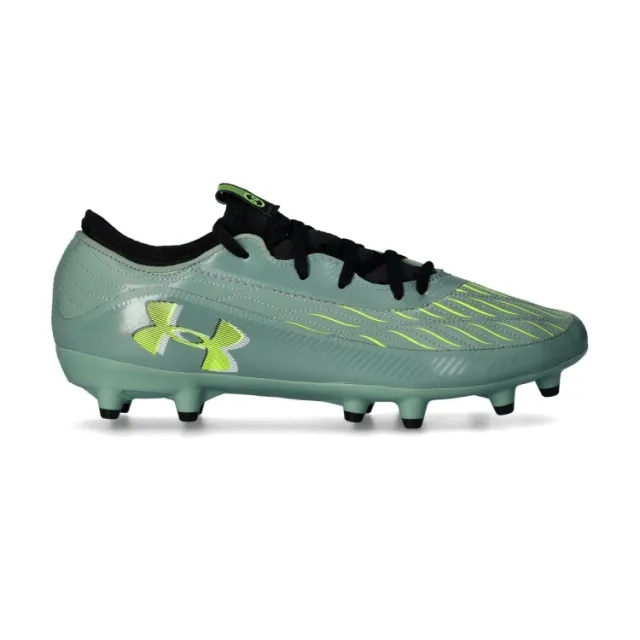 Under Armour  Magnetico Select 4 FG Unisex Soccer Cleats Silica Green / Silica Green / High Vis Yellow 4