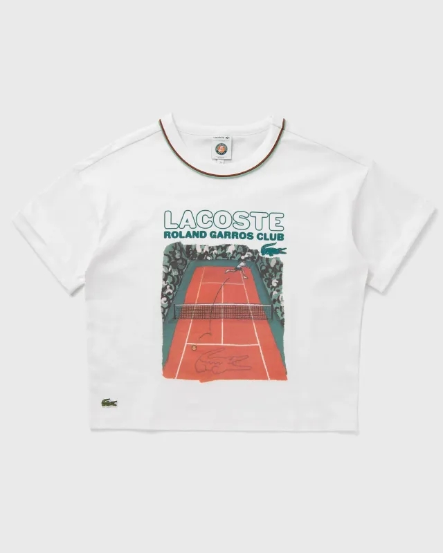 Lacoste Roland-Garros Edition Jersey T-shirt - White