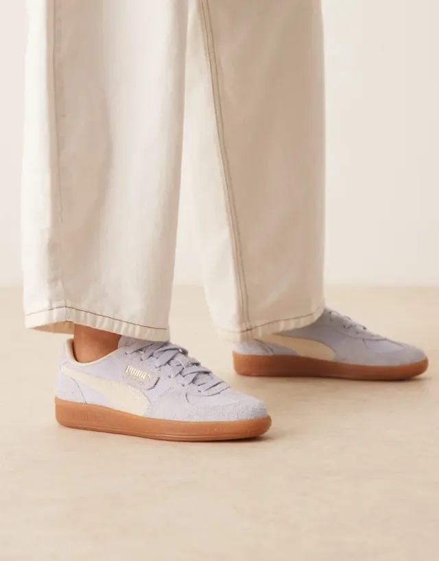 PUMA Palermo Vintage Sneakers Unisex, Cool Weather/Frosted Ivory