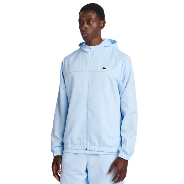Lacoste Diamond Weave Men Track Tops - Blue