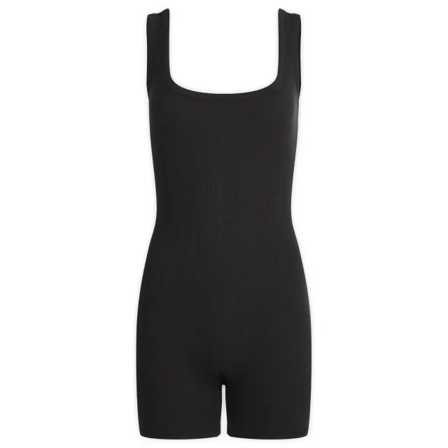 SKIMS Women's Cotton Rib Onesie Soot