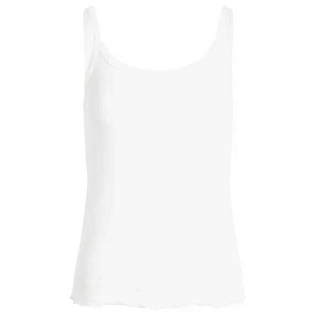 SKIMS Women's Drop Needle Pointelle Cami Top Snow