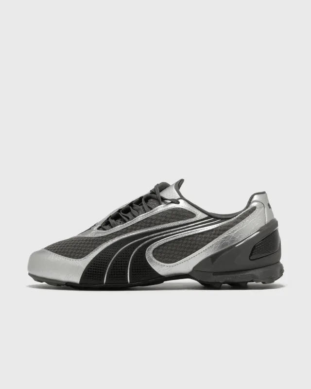 PUMA V-S1 Metallic Sneakers Unisex, Shadow Grey/Black, size 10