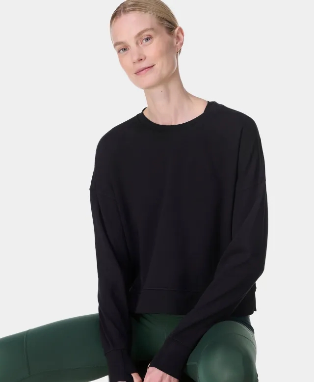 After Class Crop Sweatshirt