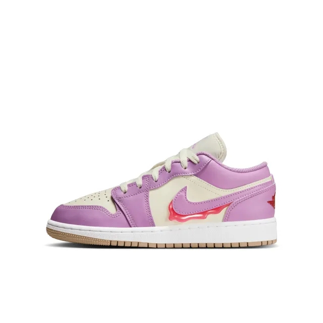 Nike Air Jordan 1 Low SE Older Kids' Shoes - Purple