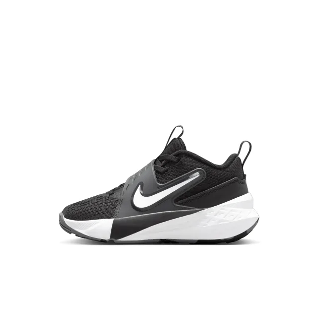 Nike Team Hustle D 12 Little Kids' Shoes - Black