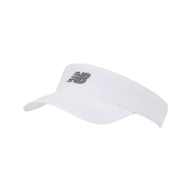 New Balance Unisex Performance Visor V 2.0 in White Polyester