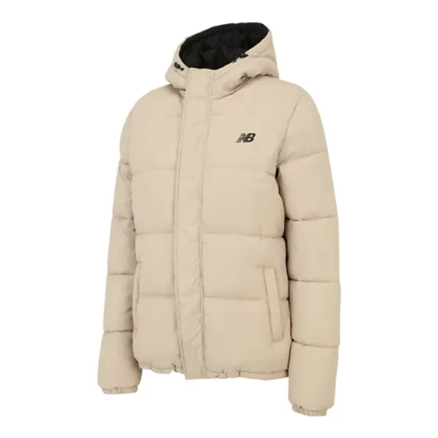 New Balance Women's Puffer Jacket in Grey Nylon