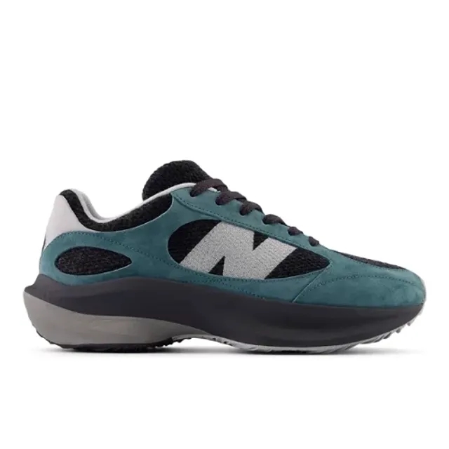New Balance Unisex WRPD Runner in Green/Black/Grey Suede/Mesh