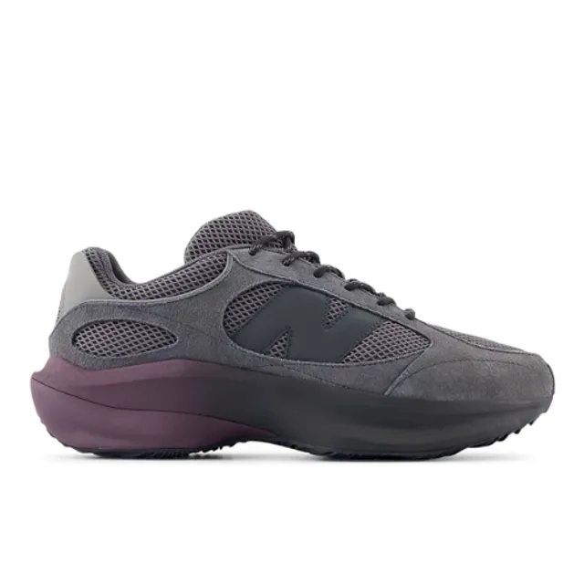 New Balance Unisex WRPD Runner in Black/Grey/Purple Suede/Mesh