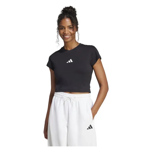 Manchester United x adidas Womens Future Icons Baby T-shirt Black