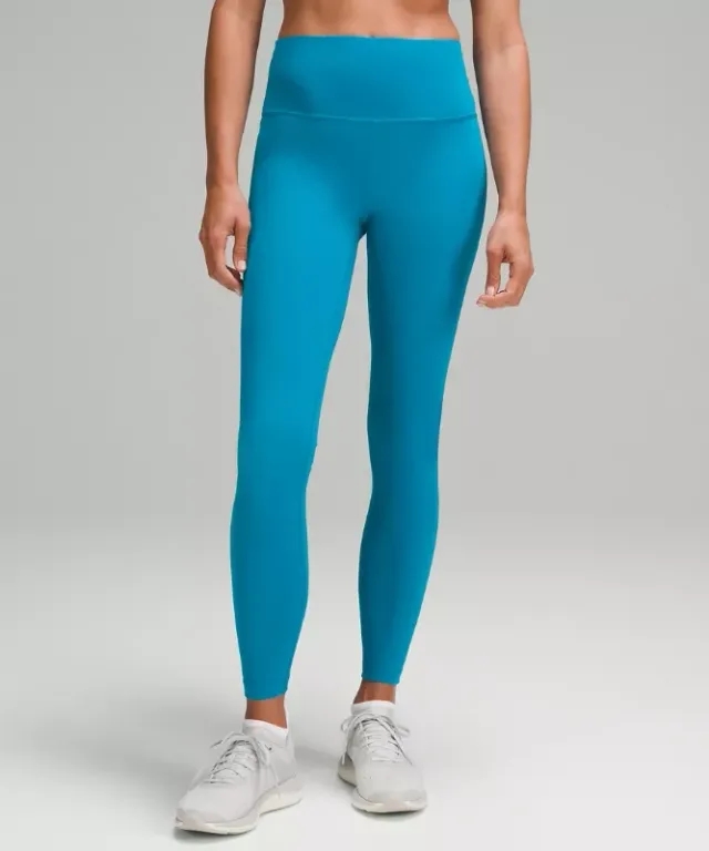 lululemon – Women's Wunder Train High-Rise Tight Leggings – 28" – Color Blue – Size 0