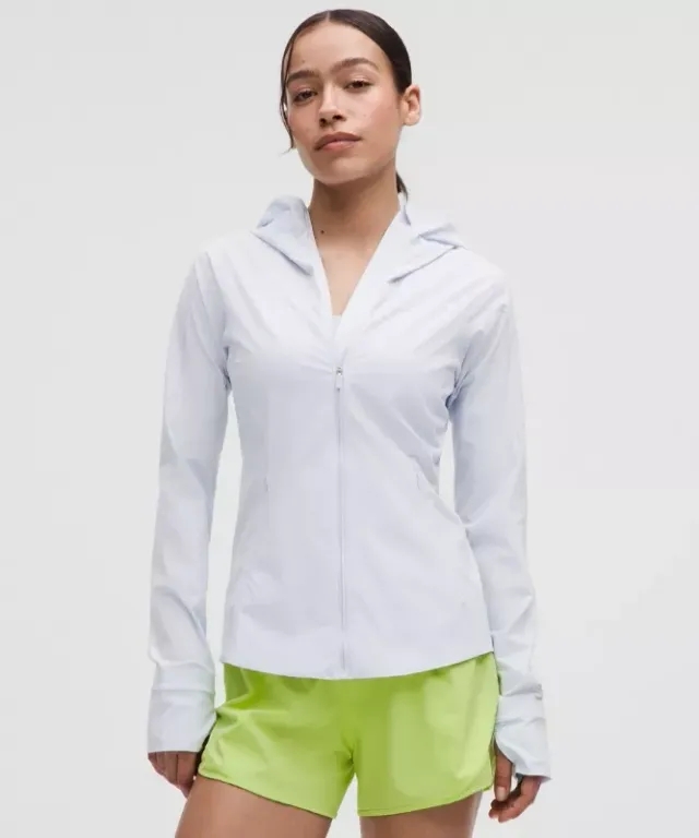 lululemon – Women's Mist Over Windbreaker Jacket – Color Blue – Size 0