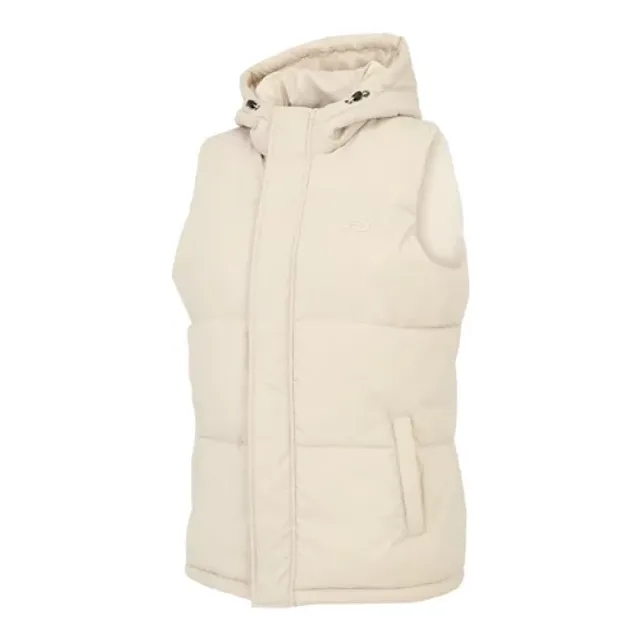 New Balance Women's Puffer Vest in Grey Nylon