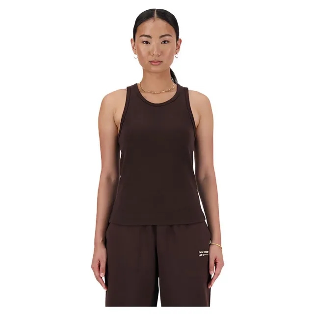 New Balance Linear Heritage Rib Sleeveless T-shirt