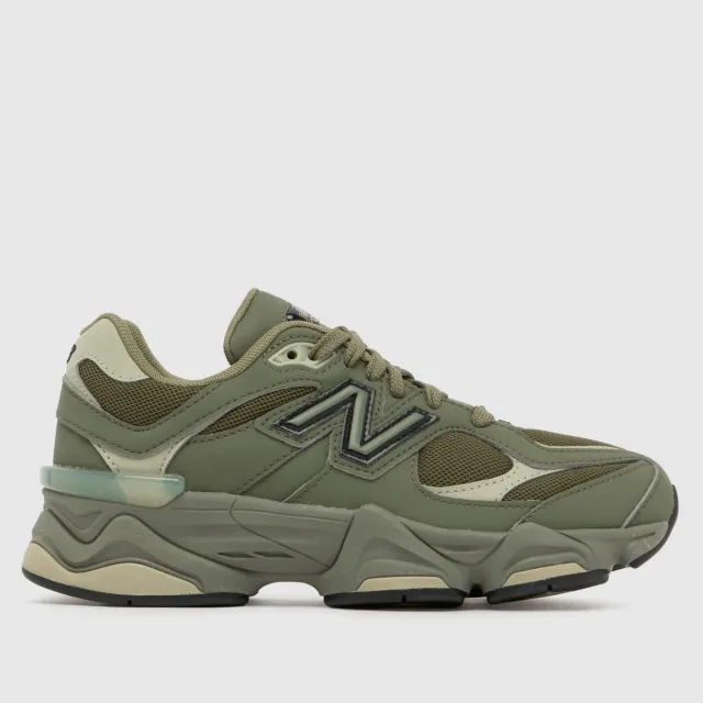 New Balance Khaki 9060 Boys Youth Trainers
