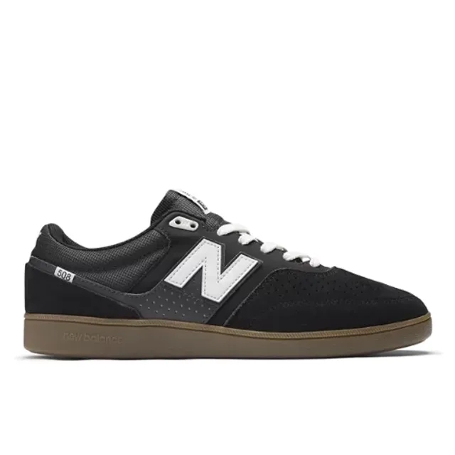 New Balance Unisex NB Numeric Brandon Westgate 508 in Black/White Suede/Mesh